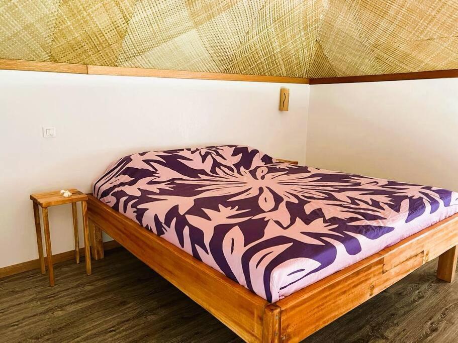 Bungalow Tiarii, Avec Acces Direct A Une Plage Privee Tevaitoa Экстерьер фото