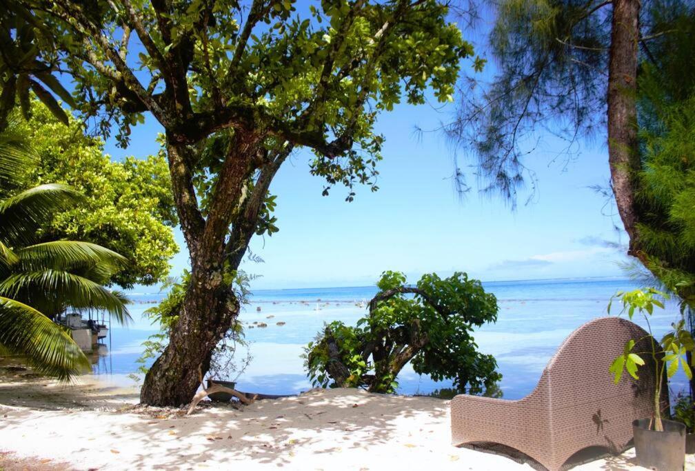 Bungalow Tiarii, Avec Acces Direct A Une Plage Privee Tevaitoa Экстерьер фото